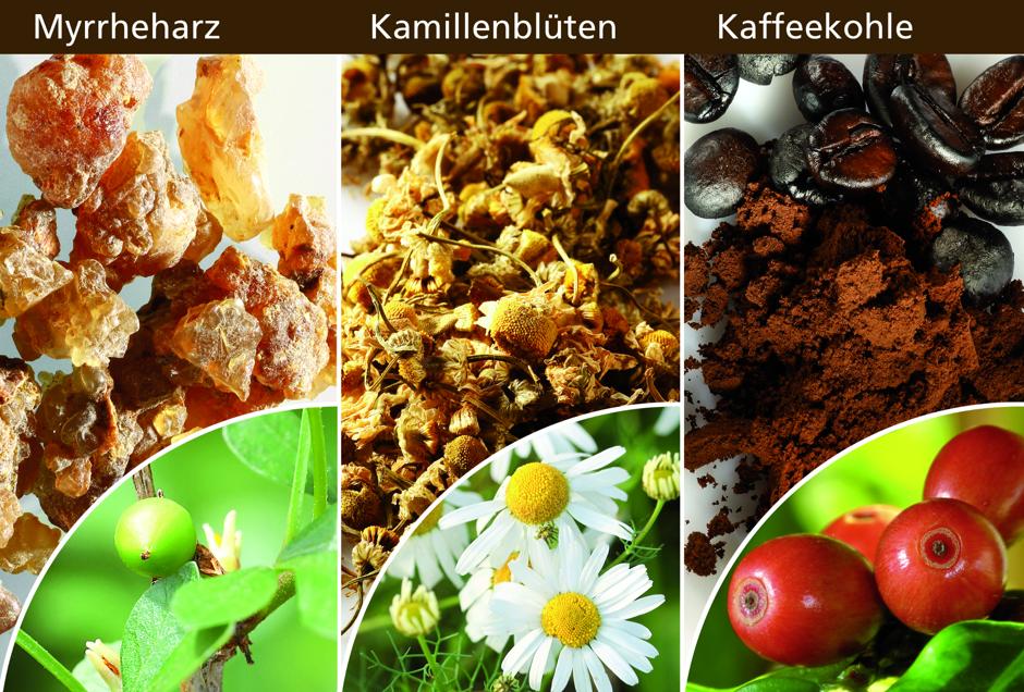 Neue Studie zeigt: Myrrhe, Kamille und Kaffeekohle können Darmkrämpfe lindern. Foto: akz-o