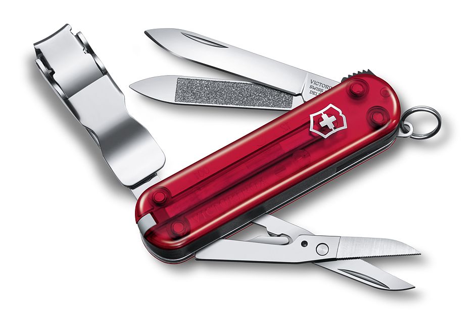 Das Multifunktionswerkzeug ermöglicht sogar die Maniküre unterwegs - eine praktische Geschenkidee für beide Geschlechter. Erhältlich für 25.50 Euro (UVP). Foto: djd/Victorinox