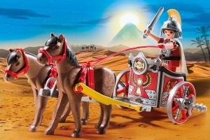 Das antike Rom mit seinen Streitwagen fasziniert Kinder wie Erwachsene bis heute. Foto: djd/Playmobil