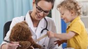Spielerisch laufen die Vorsorgeuntersuchungen oft bei kleinen Kindern ab - da darf auch mal der Teddy "Aaah" sagen. Foto: djd/IKK classic/thx