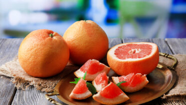 Pomelo essen